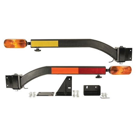A & I Products Warning Light Kit, LED, Horizontal & Vertical Mount 45" x16" x8" A-WLHV44